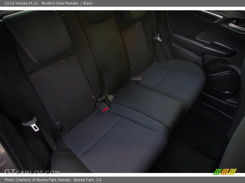 Modern Steel Metallic / Black 2019 Honda Fit LX