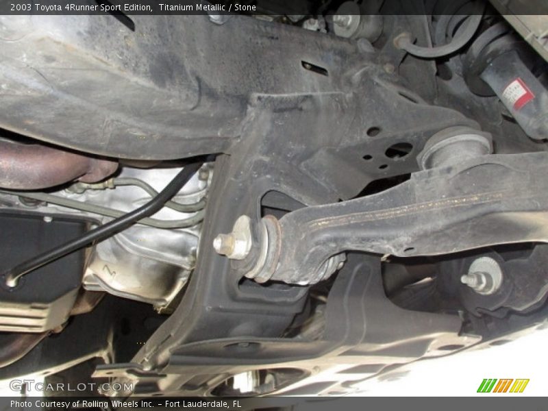 Titanium Metallic / Stone 2003 Toyota 4Runner Sport Edition