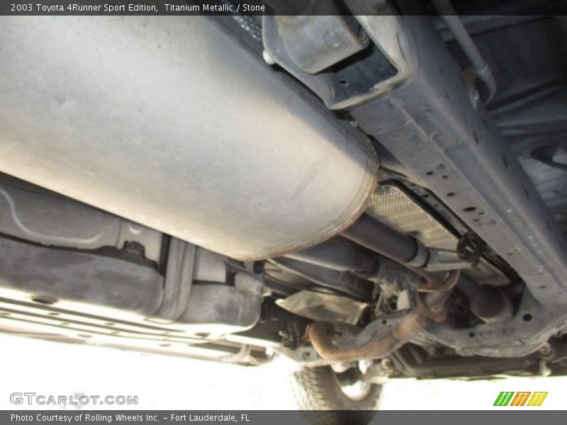 Titanium Metallic / Stone 2003 Toyota 4Runner Sport Edition