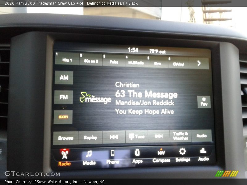 Delmonico Red Pearl / Black 2020 Ram 3500 Tradesman Crew Cab 4x4