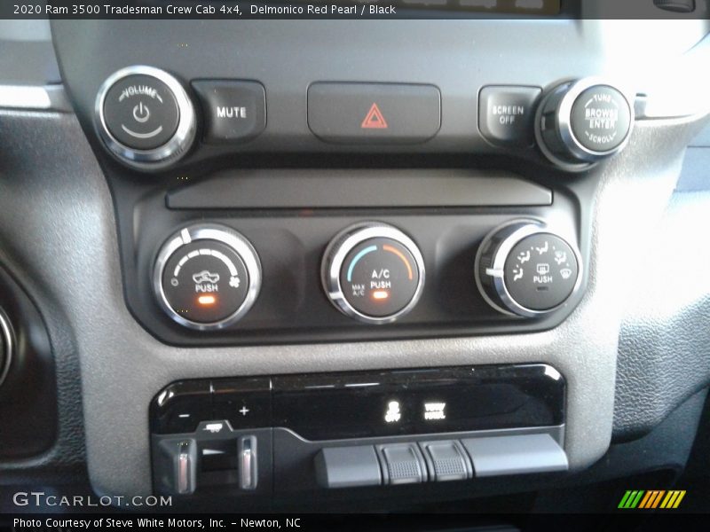 Delmonico Red Pearl / Black 2020 Ram 3500 Tradesman Crew Cab 4x4