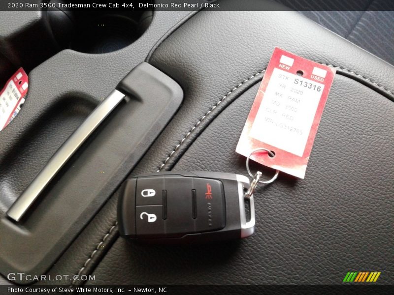 Delmonico Red Pearl / Black 2020 Ram 3500 Tradesman Crew Cab 4x4
