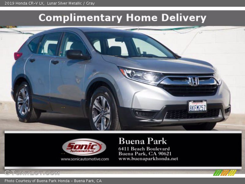 Lunar Silver Metallic / Gray 2019 Honda CR-V LX