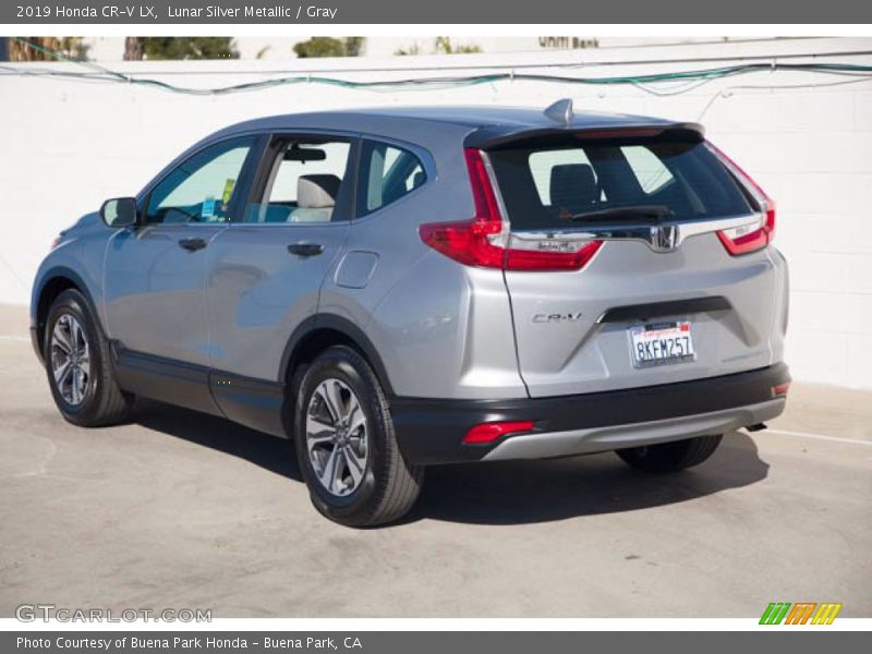 Lunar Silver Metallic / Gray 2019 Honda CR-V LX