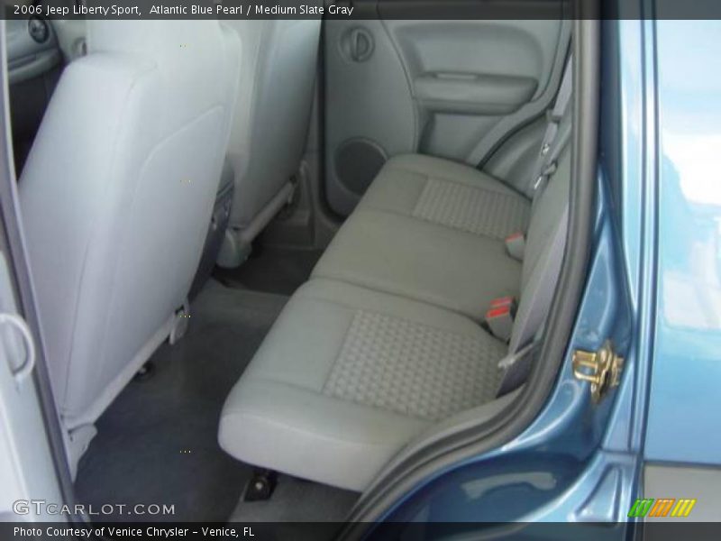Atlantic Blue Pearl / Medium Slate Gray 2006 Jeep Liberty Sport
