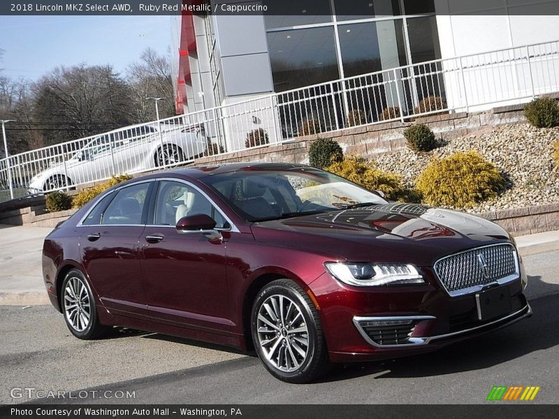 Front 3/4 View of 2018 MKZ Select AWD