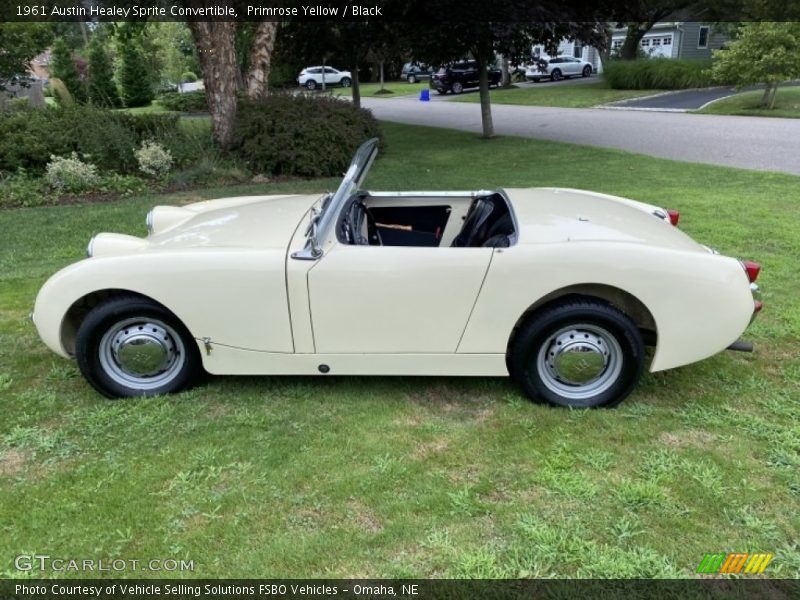  1961 Sprite Convertible Primrose Yellow