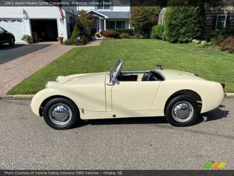  1961 Sprite Convertible Primrose Yellow