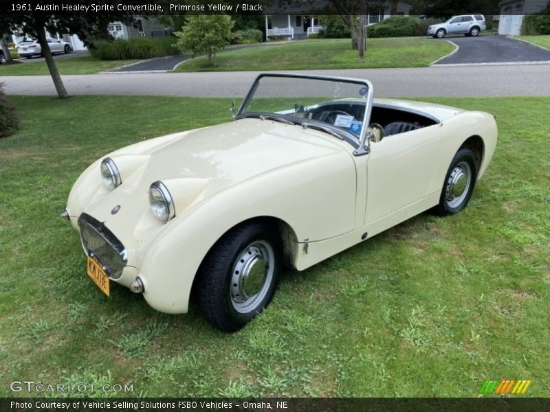 Front 3/4 View of 1961 Sprite Convertible