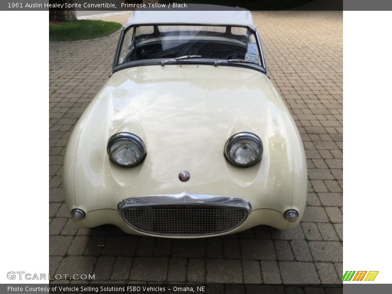  1961 Sprite Convertible Primrose Yellow
