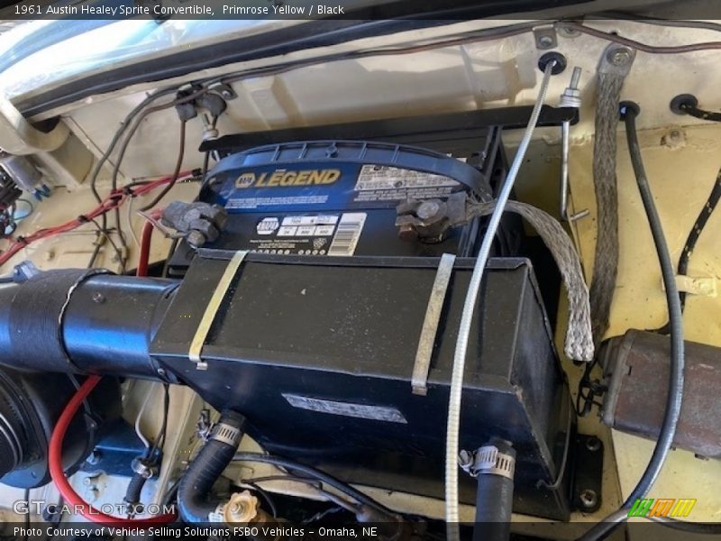  1961 Sprite Convertible Engine - 948cc OHV 8-Valve 4 Cylinder