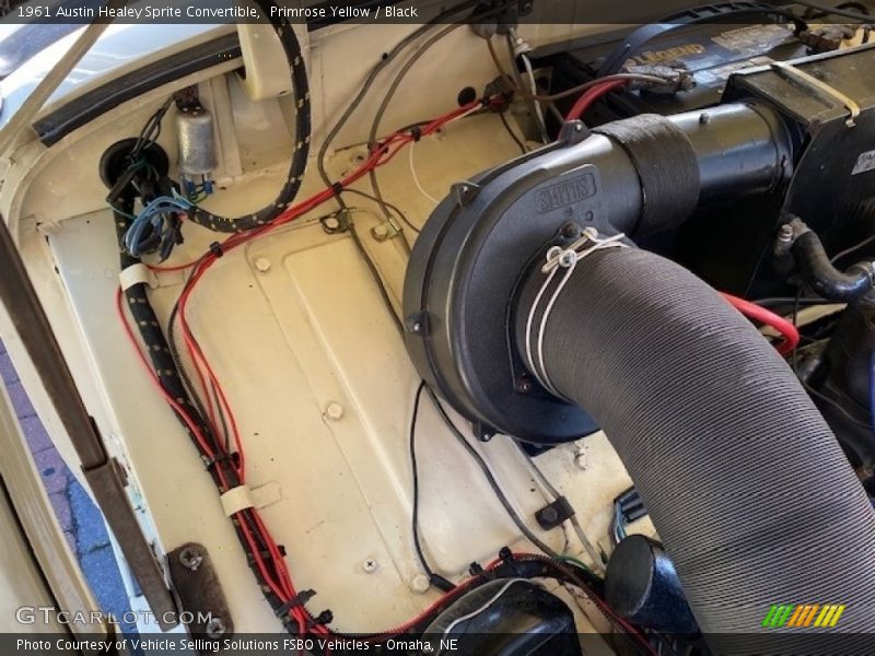  1961 Sprite Convertible Engine - 948cc OHV 8-Valve 4 Cylinder