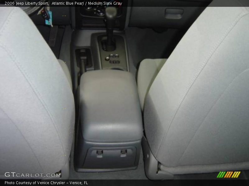 Atlantic Blue Pearl / Medium Slate Gray 2006 Jeep Liberty Sport