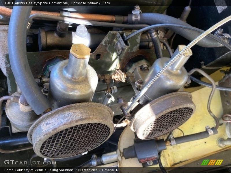  1961 Sprite Convertible Engine - 948cc OHV 8-Valve 4 Cylinder