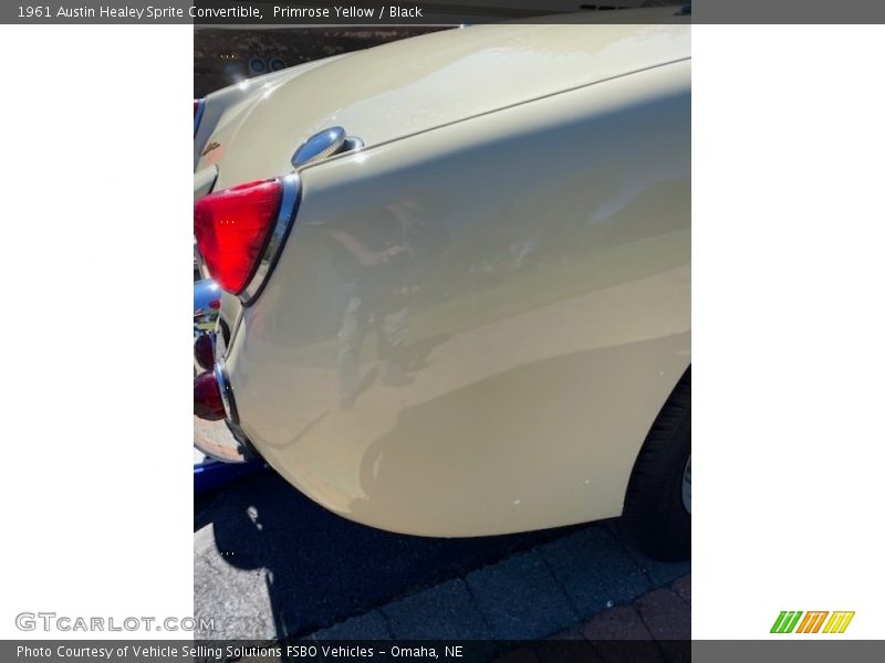 Primrose Yellow / Black 1961 Austin Healey Sprite Convertible