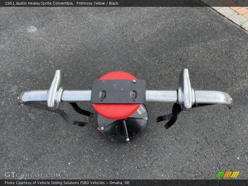 Primrose Yellow / Black 1961 Austin Healey Sprite Convertible