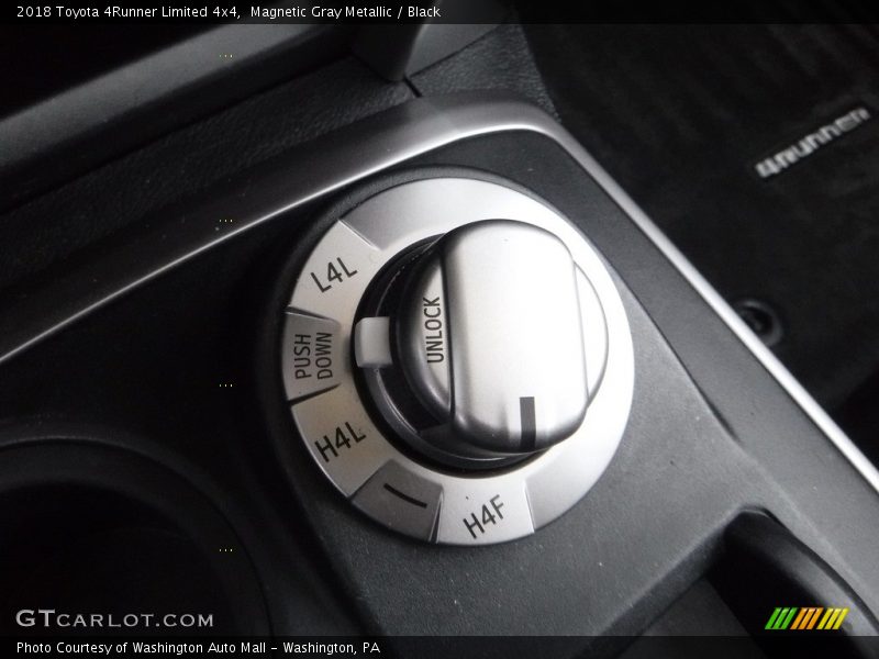 Magnetic Gray Metallic / Black 2018 Toyota 4Runner Limited 4x4