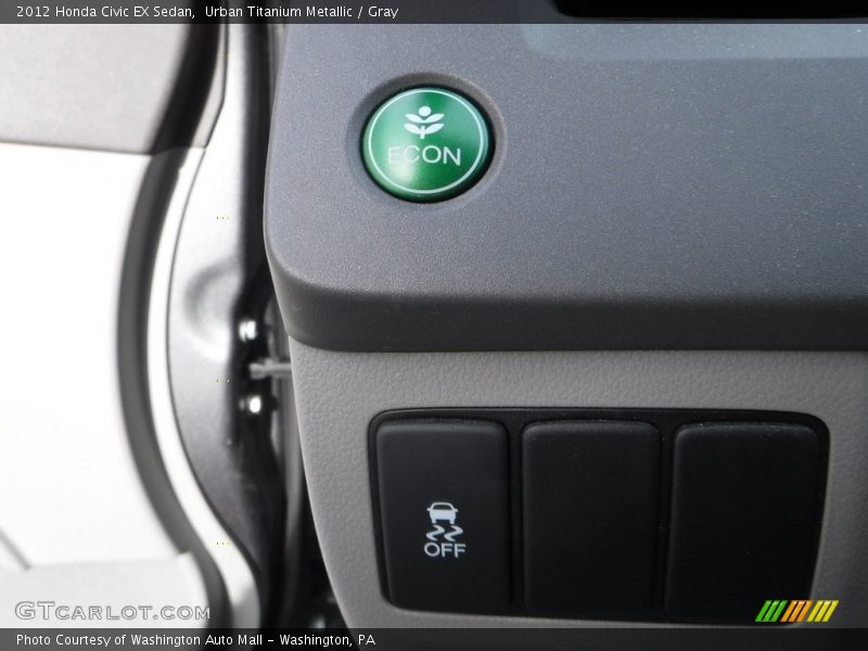 Urban Titanium Metallic / Gray 2012 Honda Civic EX Sedan