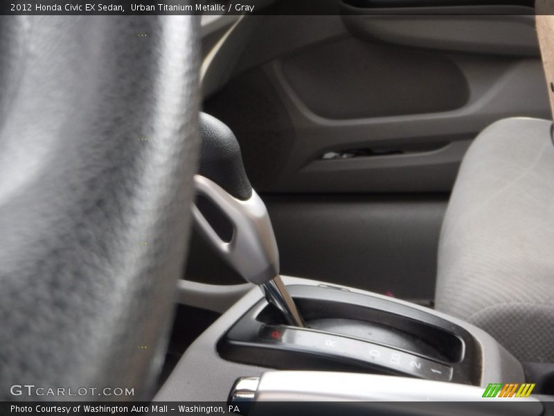 Urban Titanium Metallic / Gray 2012 Honda Civic EX Sedan