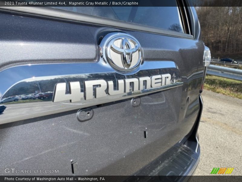 Magnetic Gray Metallic / Black/Graphite 2021 Toyota 4Runner Limited 4x4