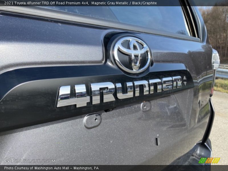 Magnetic Gray Metallic / Black/Graphite 2021 Toyota 4Runner TRD Off Road Premium 4x4