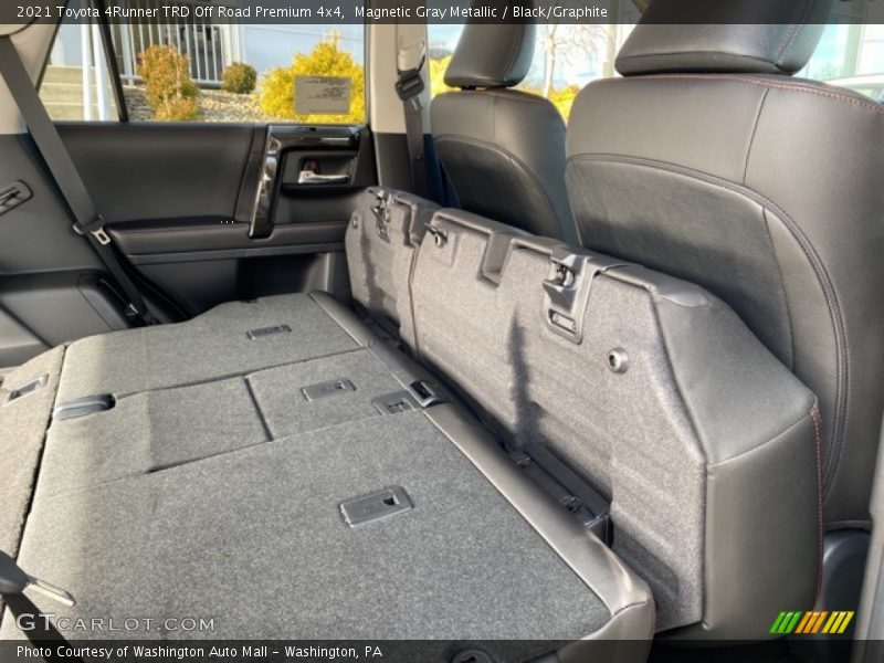 Rear Seat of 2021 4Runner TRD Off Road Premium 4x4