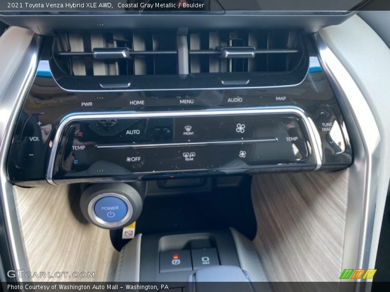 Coastal Gray Metallic / Boulder 2021 Toyota Venza Hybrid XLE AWD