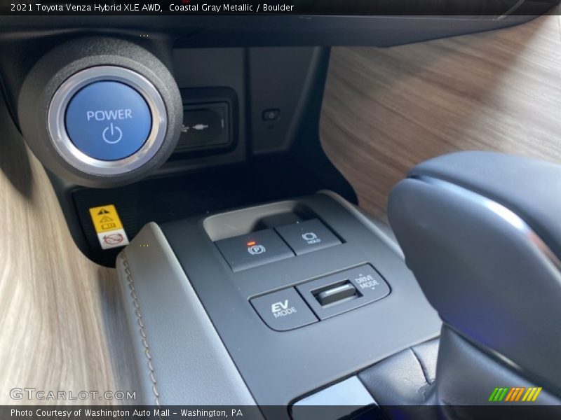 Controls of 2021 Venza Hybrid XLE AWD