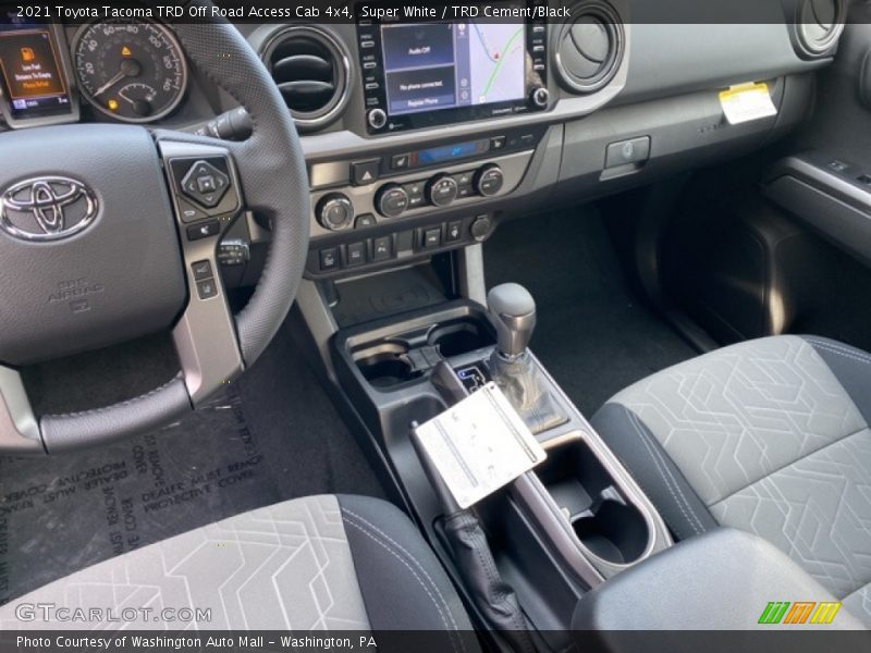 Front Seat of 2021 Tacoma TRD Off Road Access Cab 4x4