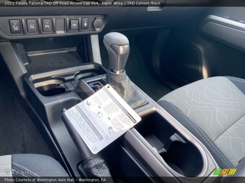  2021 Tacoma TRD Off Road Access Cab 4x4 6 Speed Automatic Shifter