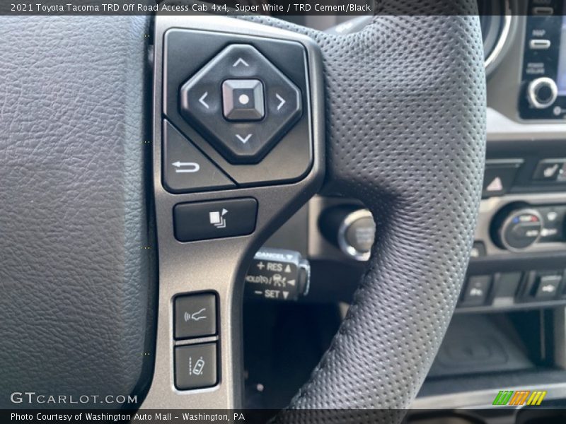 2021 Tacoma TRD Off Road Access Cab 4x4 Steering Wheel