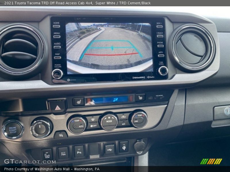 Controls of 2021 Tacoma TRD Off Road Access Cab 4x4
