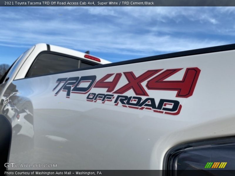  2021 Tacoma TRD Off Road Access Cab 4x4 Logo