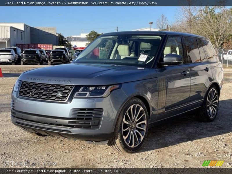 Front 3/4 View of 2021 Range Rover P525 Westminster