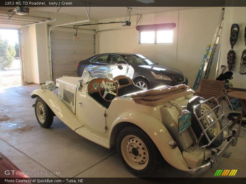  1953 TD Roadster Ivory
