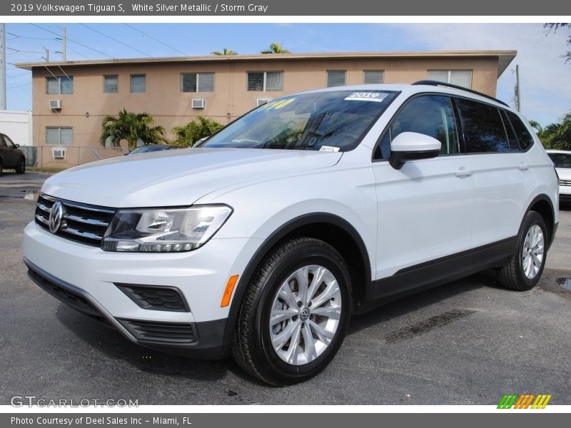  2019 Tiguan S White Silver Metallic
