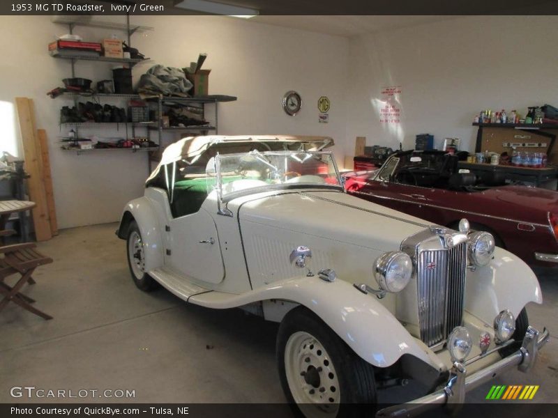  1953 TD Roadster Ivory