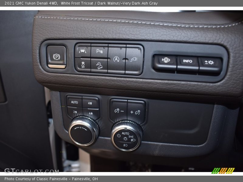 Controls of 2021 Yukon Denali 4WD