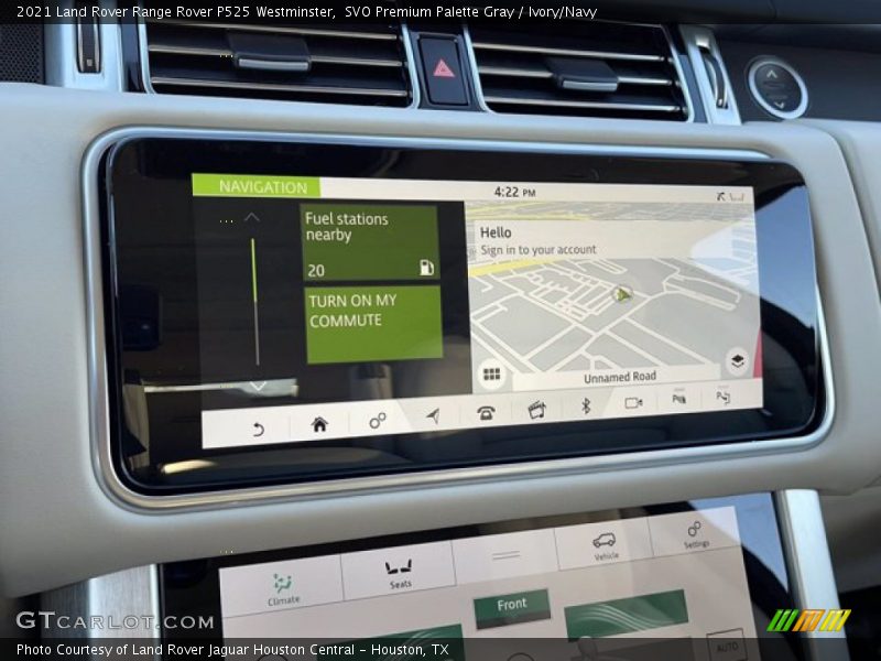 SVO Premium Palette Gray / Ivory/Navy 2021 Land Rover Range Rover P525 Westminster