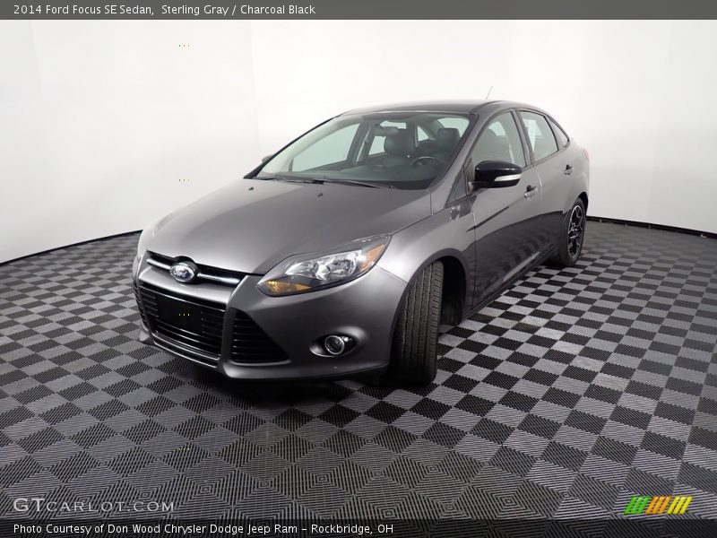 Sterling Gray / Charcoal Black 2014 Ford Focus SE Sedan