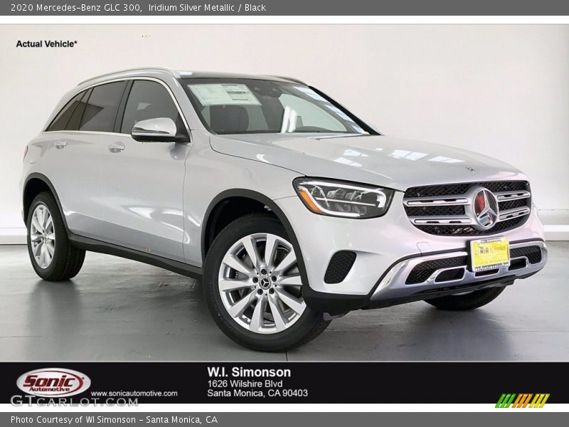 Iridium Silver Metallic / Black 2020 Mercedes-Benz GLC 300