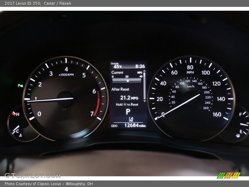 Caviar / Flaxen 2017 Lexus ES 350