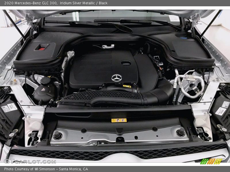 Iridium Silver Metallic / Black 2020 Mercedes-Benz GLC 300