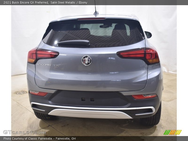 Satin Steel Metallic / Ebony 2021 Buick Encore GX Preferred