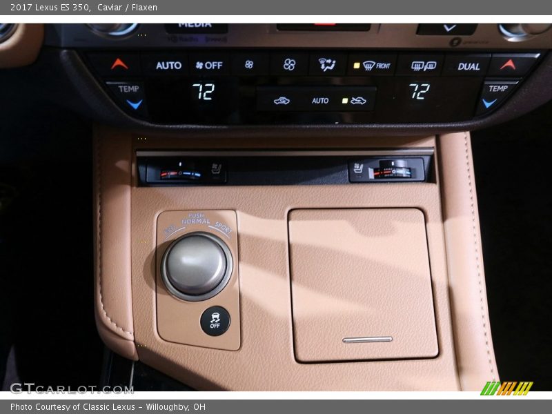 Caviar / Flaxen 2017 Lexus ES 350