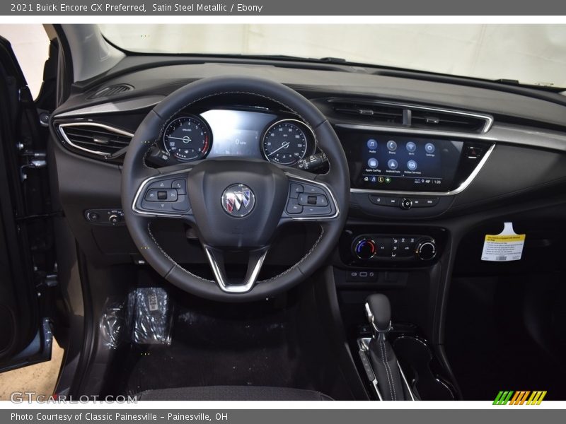 Dashboard of 2021 Encore GX Preferred