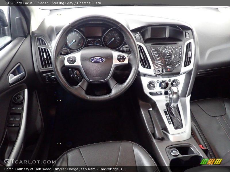 Sterling Gray / Charcoal Black 2014 Ford Focus SE Sedan