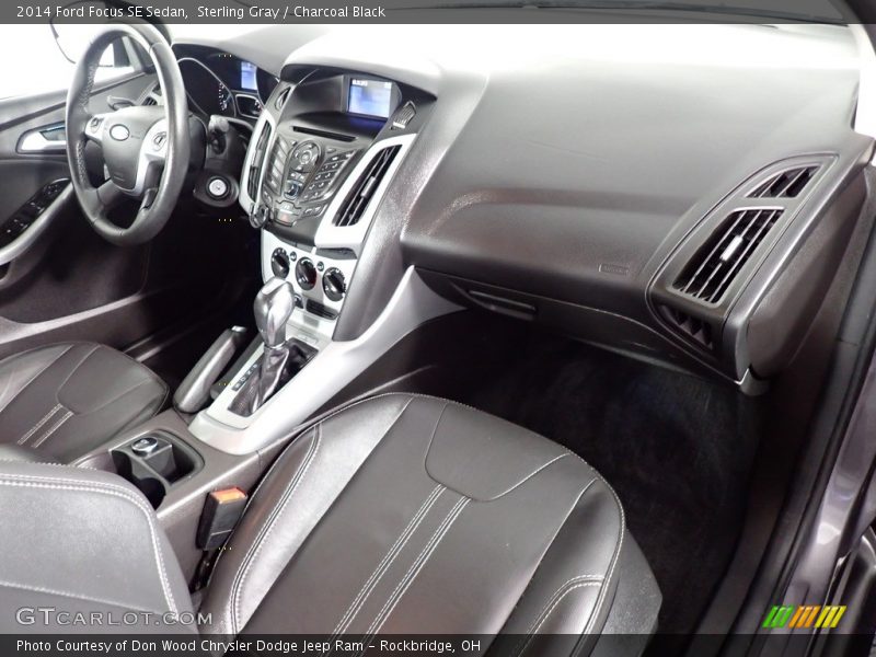 Sterling Gray / Charcoal Black 2014 Ford Focus SE Sedan