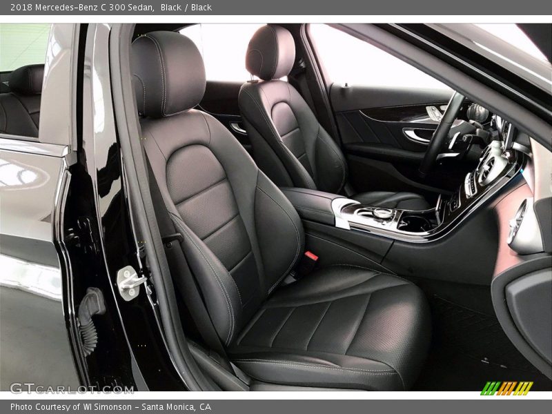 Black / Black 2018 Mercedes-Benz C 300 Sedan