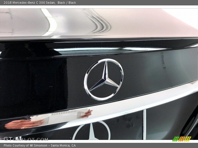 Black / Black 2018 Mercedes-Benz C 300 Sedan